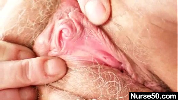 Grandma In Uniform Spreads Blond Hairy Pussy Xbanny